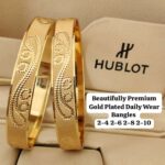 CNC Gold Plated Grantee Daily Wear Bangles Combo