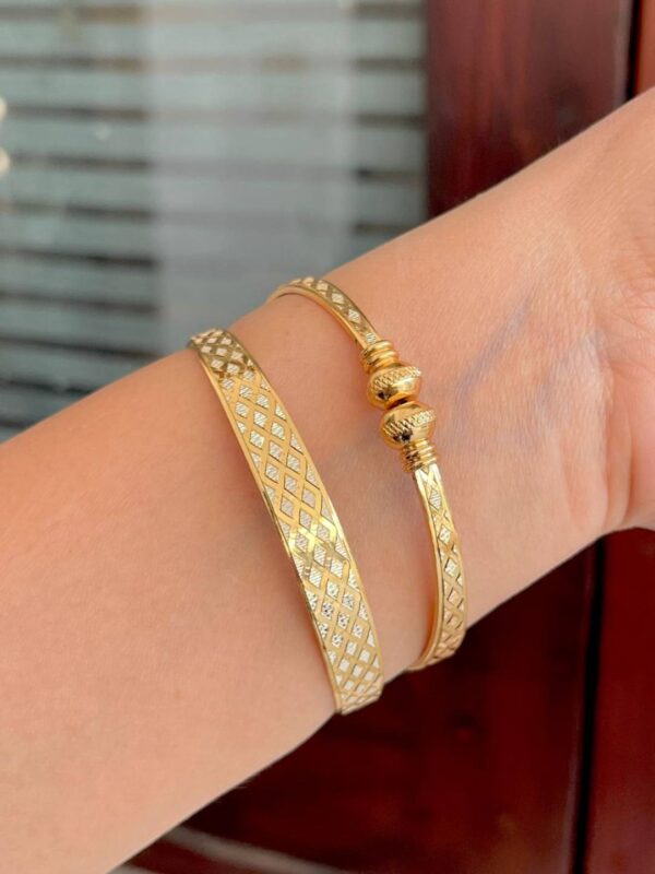 Openable Gold Plated Daily Wear Bangle's