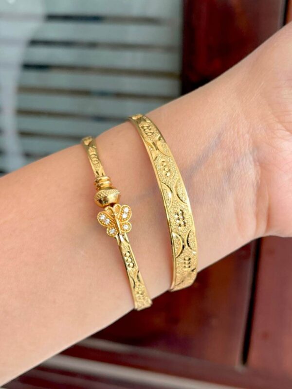 Openable Gold Plated Daily Wear Bangle's