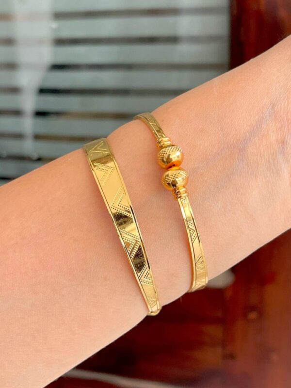 Openable Gold Plated Daily Wear Bangle's