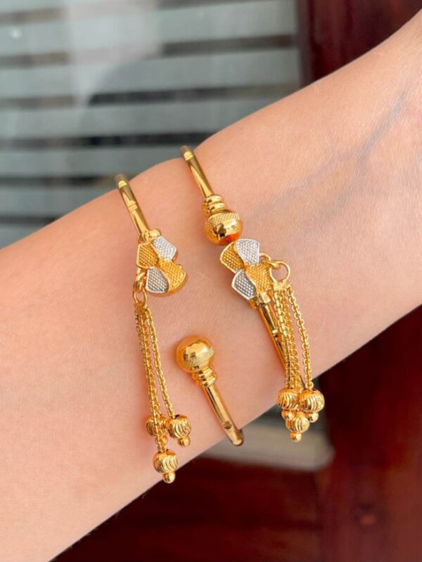 Openable Gold Plated Daily Wear Bangle's