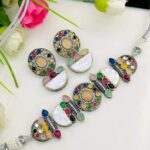 Monalisa Stone Work Chik With Tops