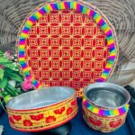 Karwa Chauth Thali With Channi And lota
