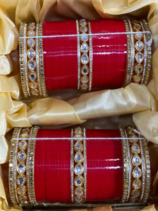 American Diamond Bridal Chura  Customize in any color