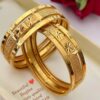 Gold Plated Bangles