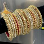 Kundan Bangle Set