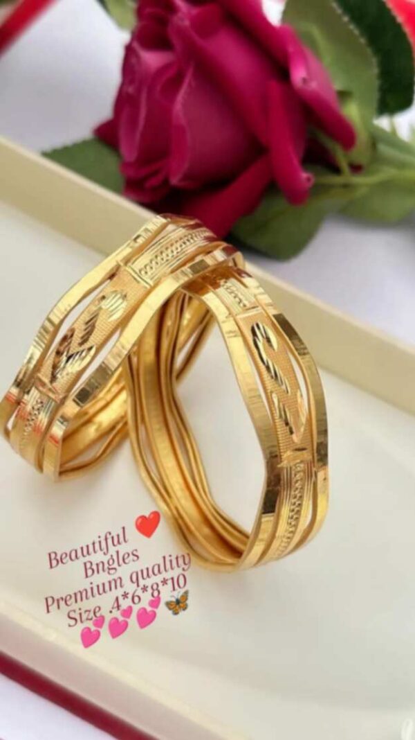 Gold Look Bangles