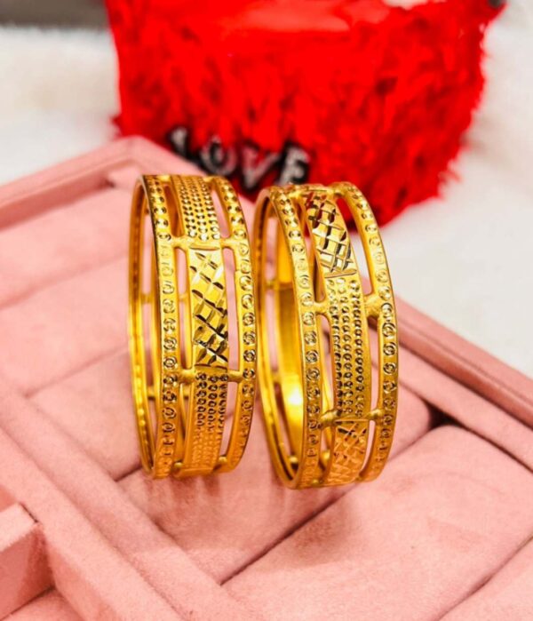 Gold Look Bangles