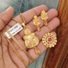 Gold Look Pendant Set