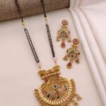 Mangalsutra  Ad Stone Work
