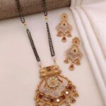 Mangalsutra  Ad Stone Work