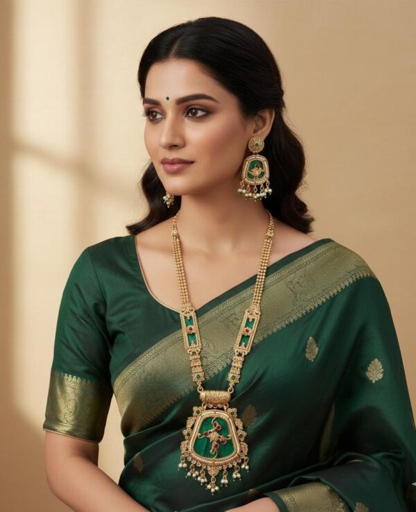 Necklace With Beautiful Earrings