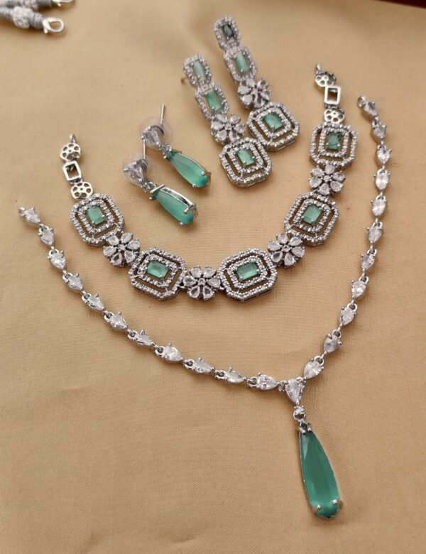 Diamond Necklace Set Combo Of 2 Pc’s