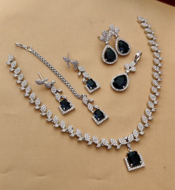 Diamond Necklace Set Combo Of 2 Pc’s