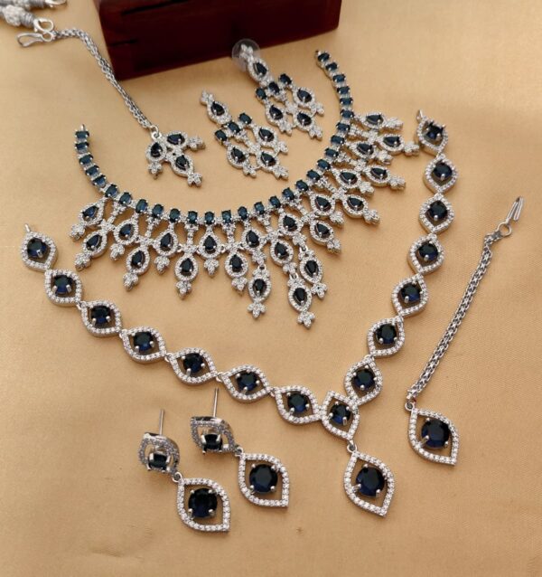 Diamond Necklace Set Combo Of 2 Pc’s