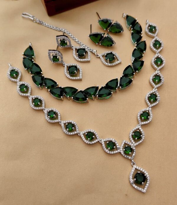 Diamond Necklace Set Combo Of 2 Pc’s