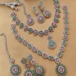 Diamond Necklace Set Combo Of 2 Pc’s