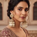 Diamond jhumka Earrings