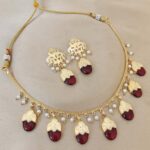 Necklace With Beautiful Earrings