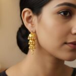 3 Layer Jhumka Earrings