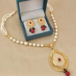 Necklace With Beautiful Earrings