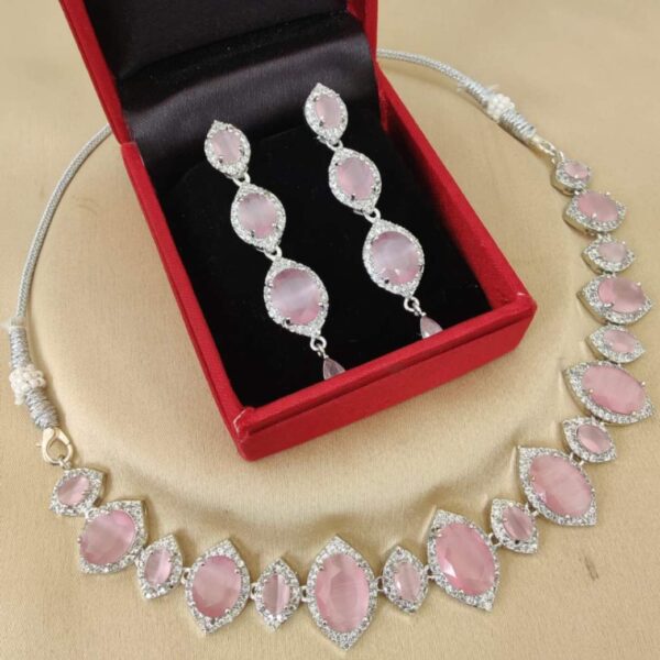 Necklace With Beautiful Earrings