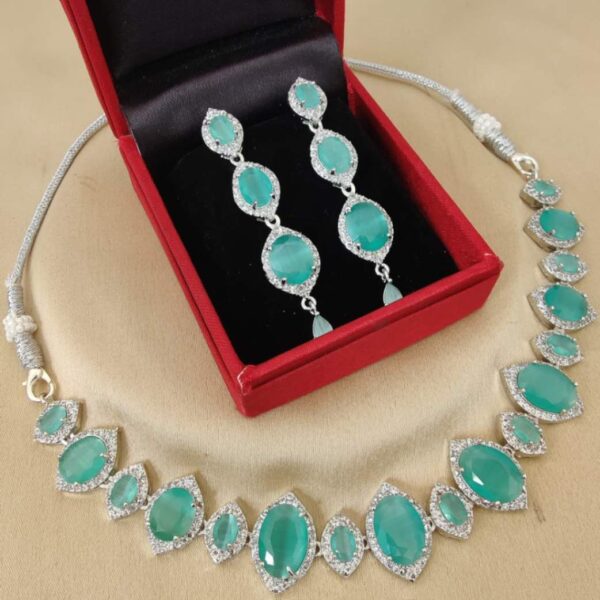 Necklace With Beautiful Earrings