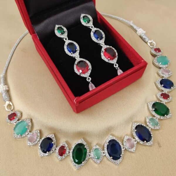 Necklace With Beautiful Earrings