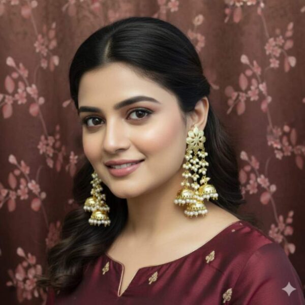 Light Weight Jhumka Earrings