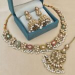 Pakistani Necklace With Beautiful Earrings Tikka