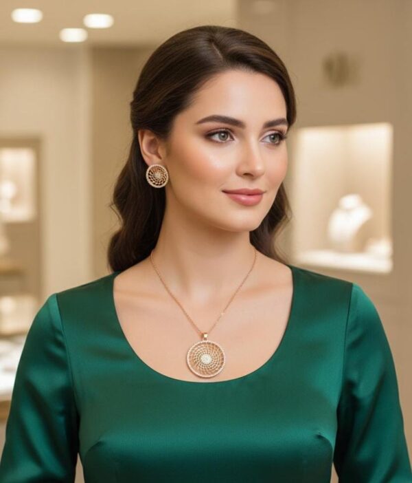 Pandant Set With Beautiful Chain