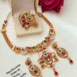 Beautiful combo choker set with ring