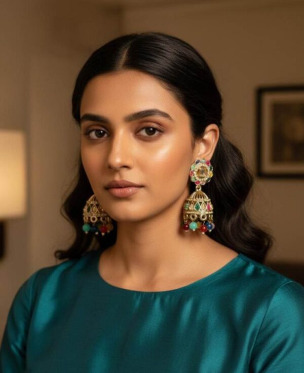 Beautifully Pakistani Jumkie Earrings