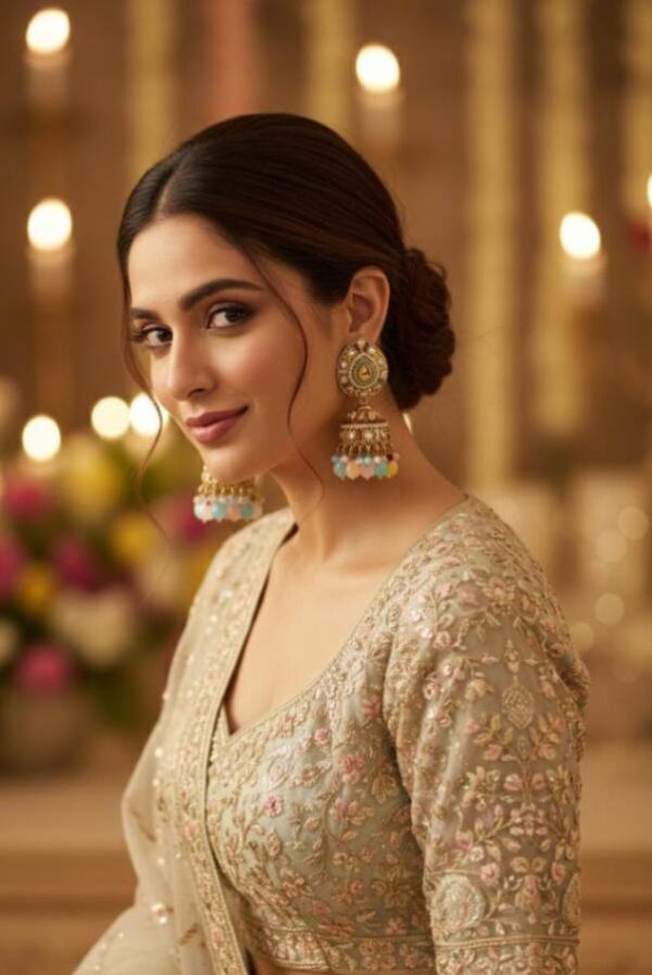 Beautifully Pakistani Jumkie Earrings