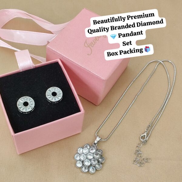 Dimond Pendant set