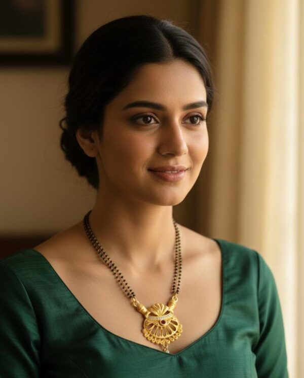 Beautifully Manglesutra With Double Chain