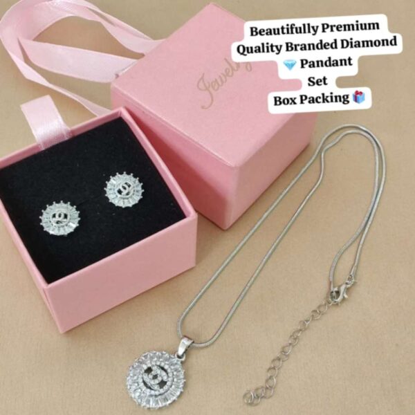 Dimond Pendant set