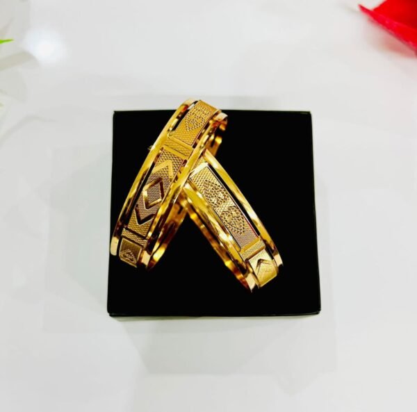 Love Gold Plated bangles
