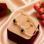 Royal Elina Gold Plated Adjustable Bangles
